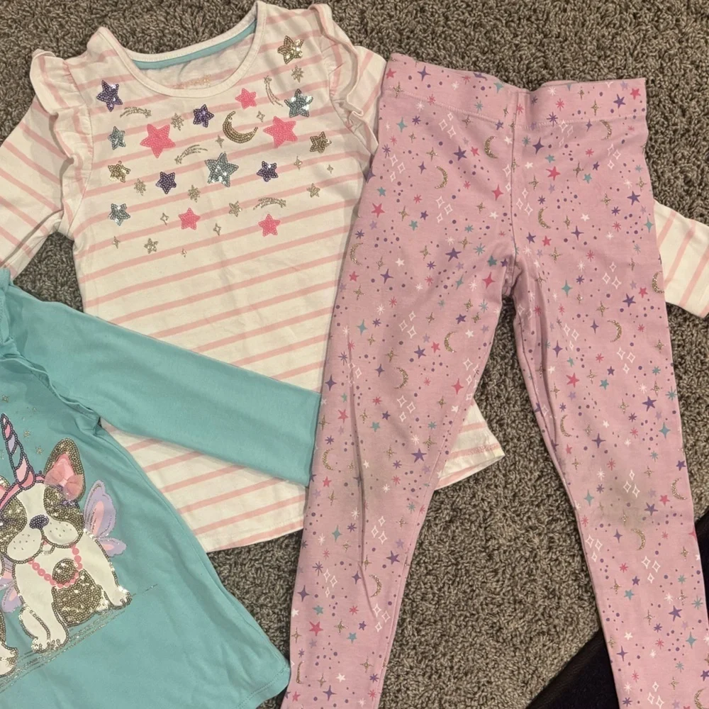 Girls Cynthia Rowley mix and match 4 piece bundle, size Medium 7/8